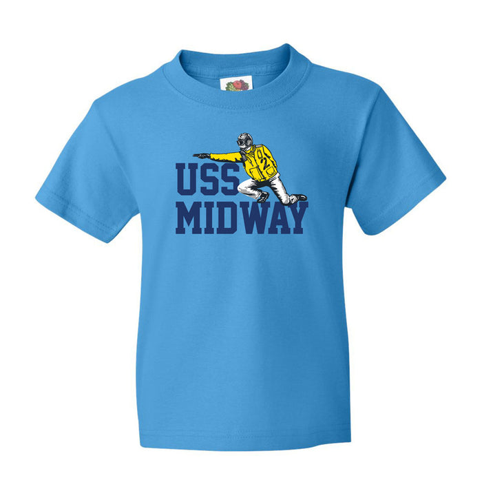 USS Midway Museum Catapult Officer Youth T-Shirt
