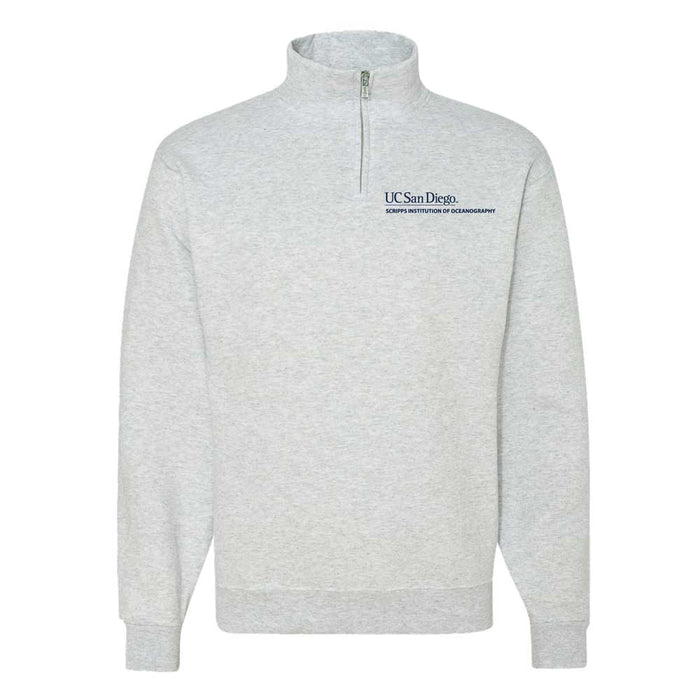 Birch Aquarium Scripps Trident Quarter Zip Sweatshirt