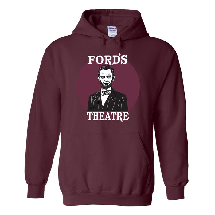 Ford's Theatre Abe Circle Hooded Sweatshirt