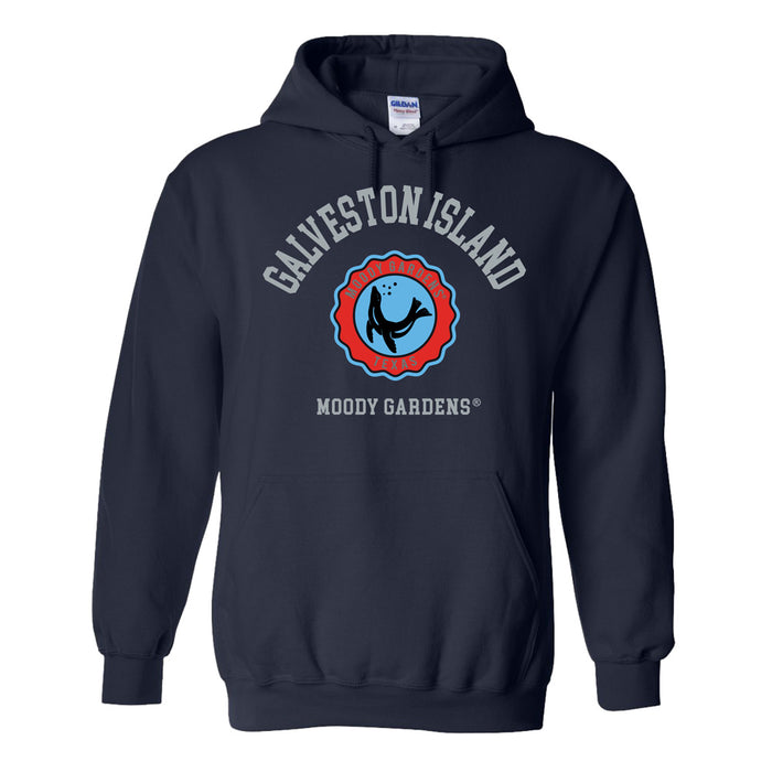 Moody Gardens Collegiate Seal Fleece Sweatshirt