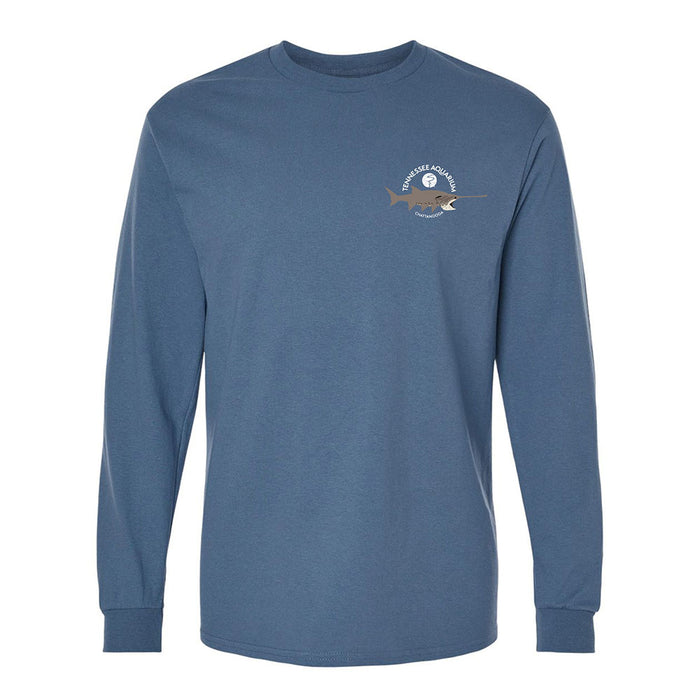 Tennessee Aquarium Row Fish Long Sleeve T-Shirt