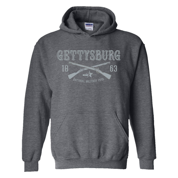 Gettysburg National Military Park Muskets Hooded Sweatshirt