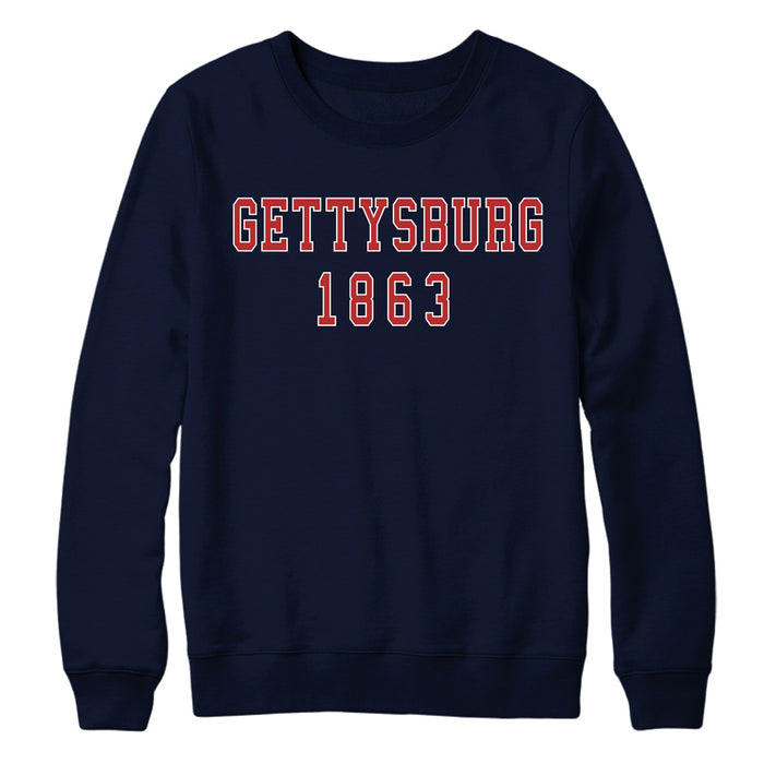 Gettysburg National Military Park 1863 Crewneck Sweatshirt