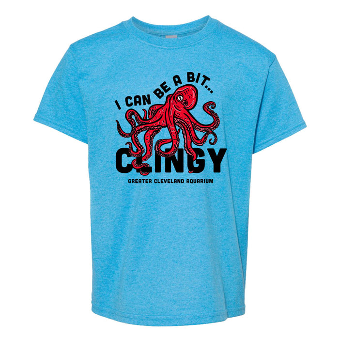 Greater Cleveland Aquarium Clingy Octopus Youth T-Shirt