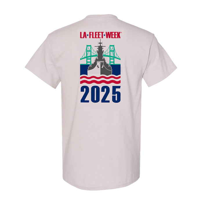 National Museum of the Surface Navy at the Battleship IOWA Fleet Week 2025 T-Shirt