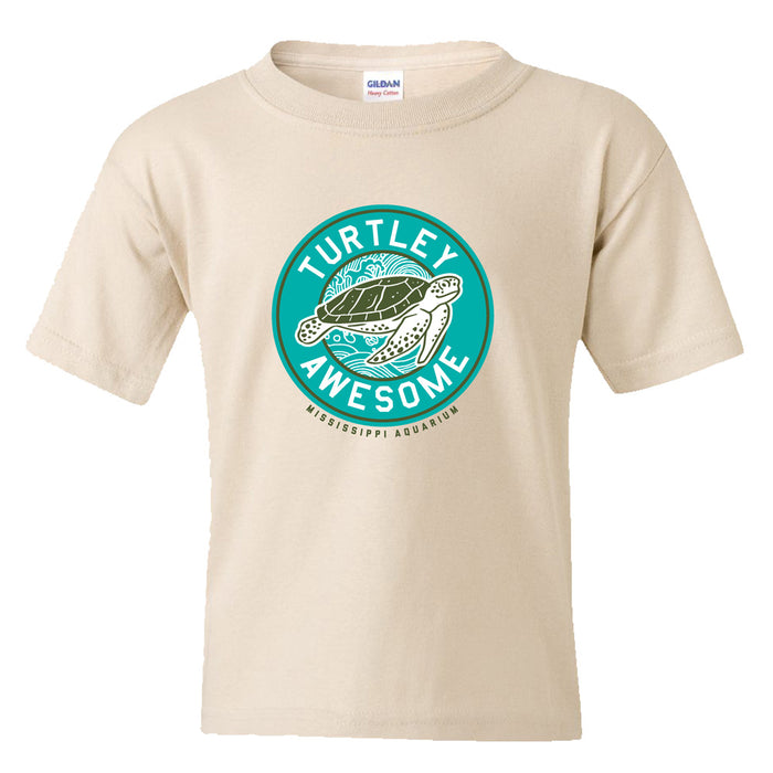 Mississippi Aquarium Turtley Awesome Youth T-Shirt