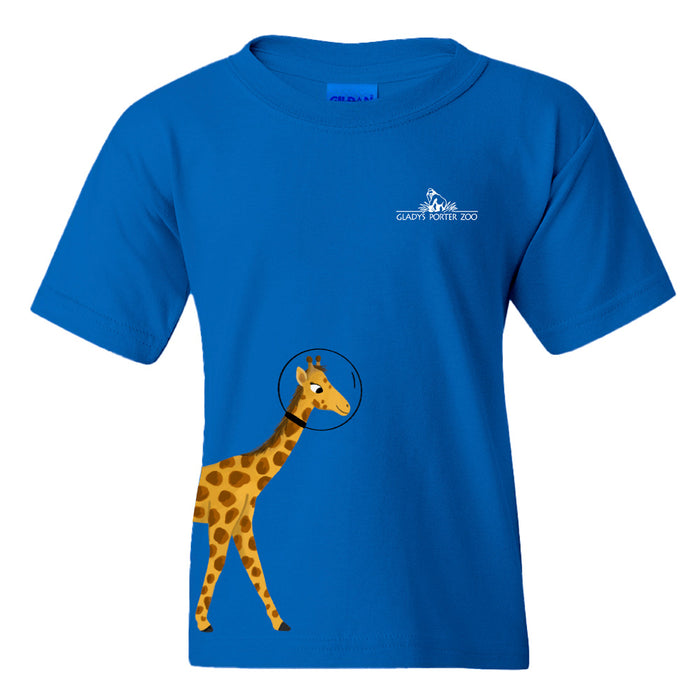 Gladys Porter Zoo Rocket Giraffe Youth T-Shirt