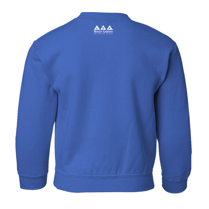 Moody Gardens Narwhaliday Youth Sweatshirt