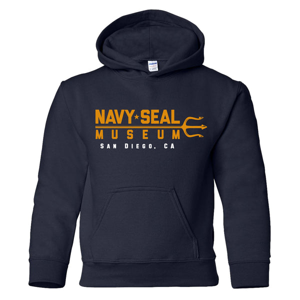 Navy SEAL Museum Museum Logo Hooded Youth Sweatshirt