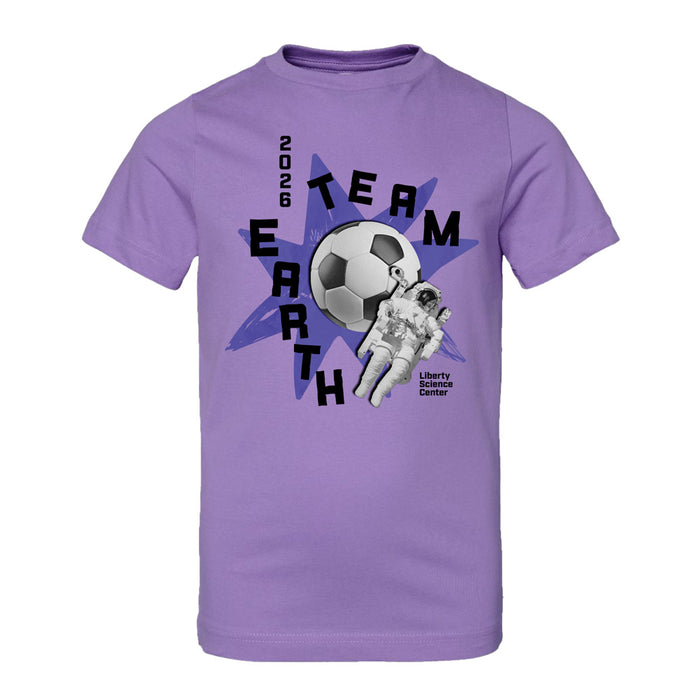 Liberty Science Center Team Earth Soccer Youth T-Shirt