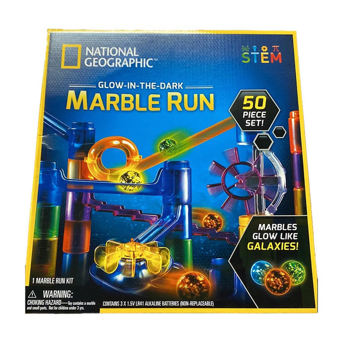 Nat Geo Glow In The Dark Marble Run