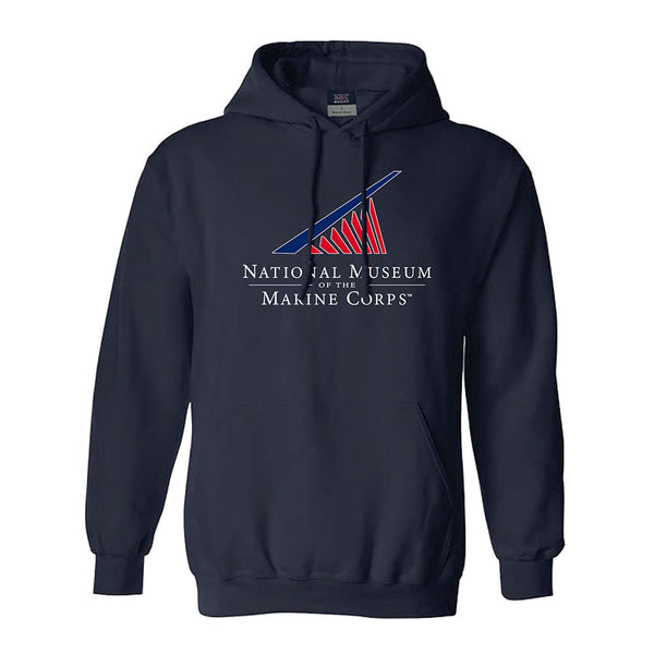 National Museum of the Marine Corps Logo Hooded Sweatshirt
