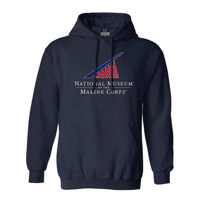 National Museum of the Marine Corps Logo Hooded Sweatshirt