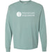 Tennessee Aquarium Long Sleeve Logo Mint T-shirt