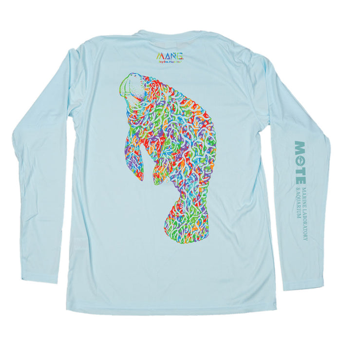 MANG Mote Marine Laboratory Manatee Long Sleeve T-Shirt