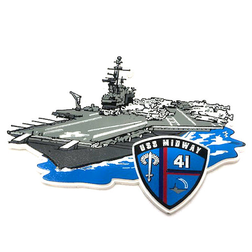 USS Midway Souvenir Refrigerator Magnet