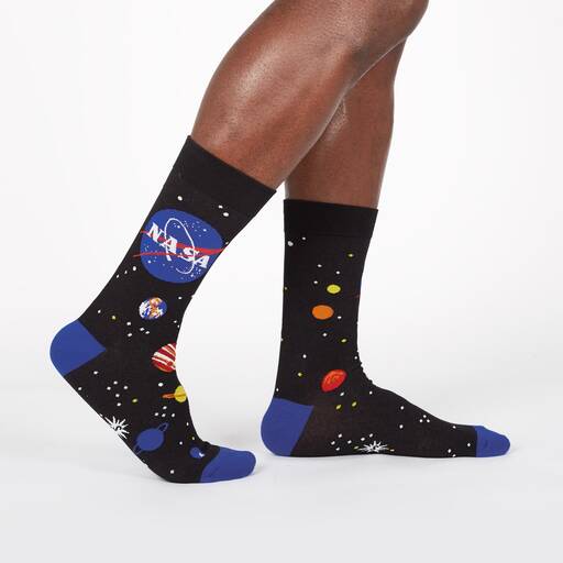 Adult NASA Solar System Crew Socks