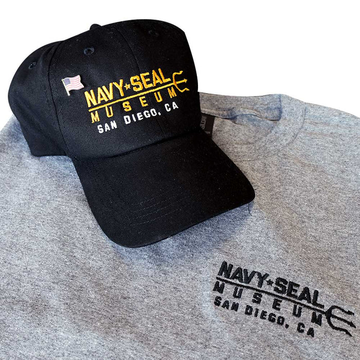 Navy SEAL Museum Logo Cap & Tee Set