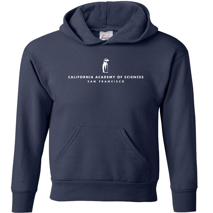 California Academy of Sciences Logo Kids Penguin Hoodie