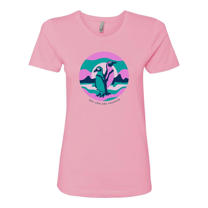 Ladies Short Sleeve Tee Penguin
