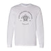 Ault Long Sleeve White Tee Simple Turtle Logo