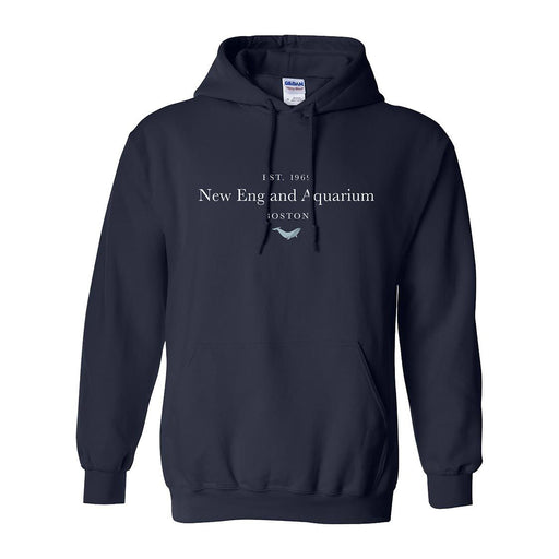 Live Blue Whale Unisex Hooded Eco-Fleece Sweatshirt