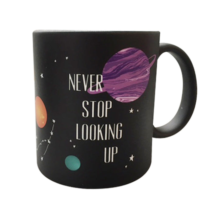 Never Stop Looking Up Ceramic Mug - Adler Planetarium