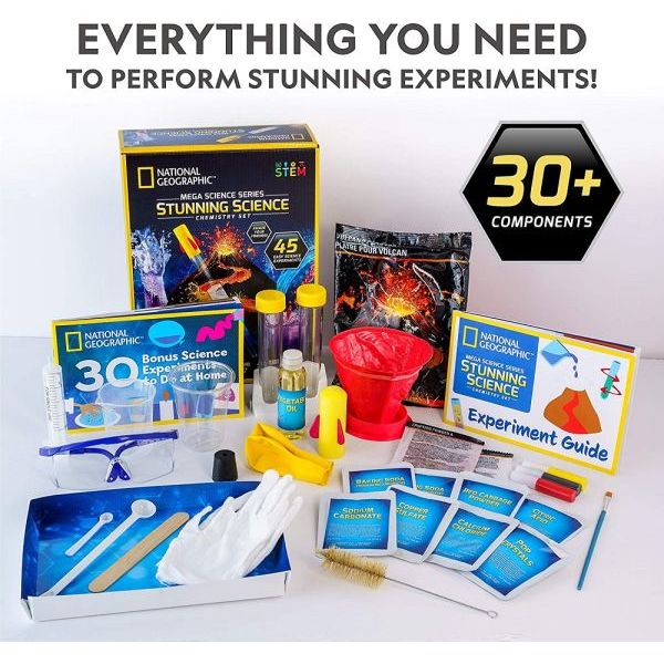 Stunning Science Chemistry Set - National Geographic Kit