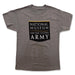 Kids US Army Museum Logo Grey T-Shirt