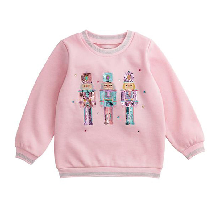 Nutcracker Sequin Toddler Sweatshirt