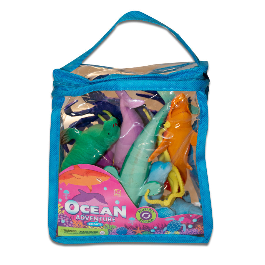 Ocean Animal Figurines PVC Bag of Toys — Muze Merch
