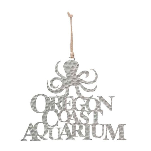 Stainless Steel Oregon Coast Aquarium Octopus Christmas Ornament