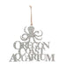 Stainless Steel Oregon Coast Aquarium Octopus Christmas Ornament