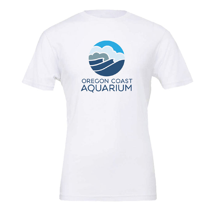 Adult Short Sleeve Tee - Oregon Coast Aquarium Logo