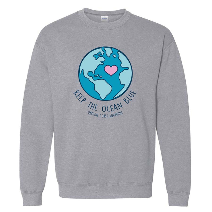 Blue Ocean Souvenir Hoodie - Oregon Coast Aquarium Logo