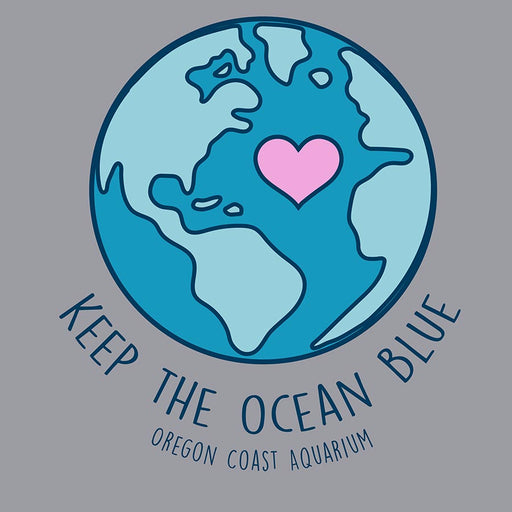 Blue Ocean Souvenir Hoodie - Oregon Coast Aquarium Logo