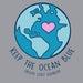Blue Ocean Souvenir Hoodie - Oregon Coast Aquarium Logo