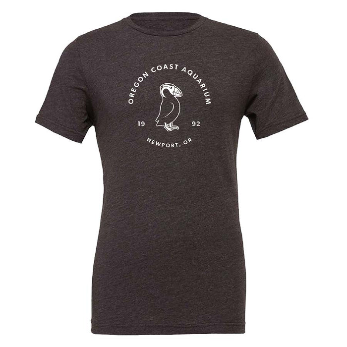 Adult Puffin Tee Shirt - Oregon Coast Aquarium Logo
