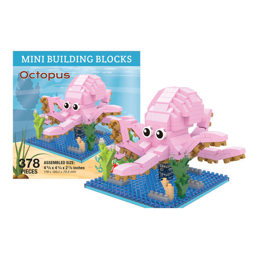 Mini Building Block Octopus Aquatic Set