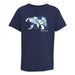 Adult Geometric Polar Bear Tee - Oregon Zoo