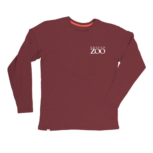 Adult Oregon Zoo Logo Long Sleeve T-Shirt