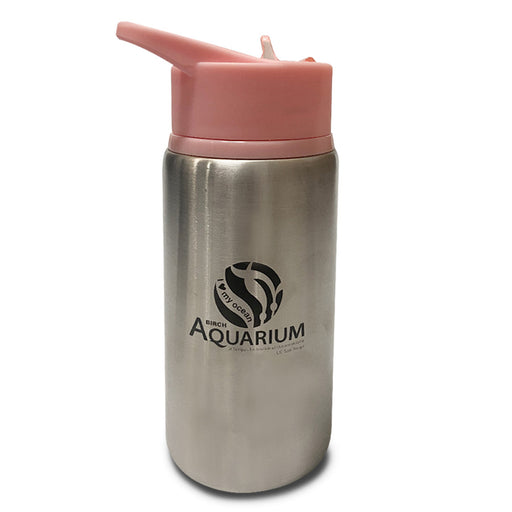 Kids Stainless Steel Birch Aquarium Pink Water Bottle