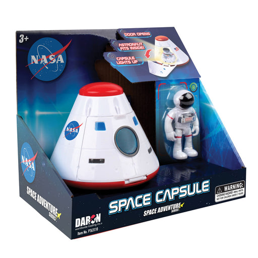 Space Astronaut and Capsule Toy