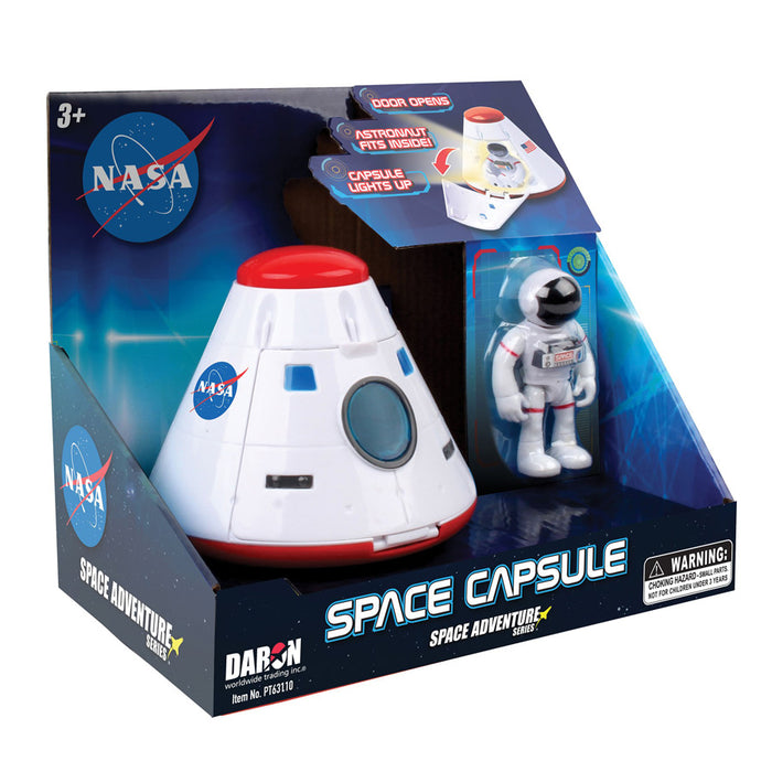 Space Astronaut and Capsule Toy