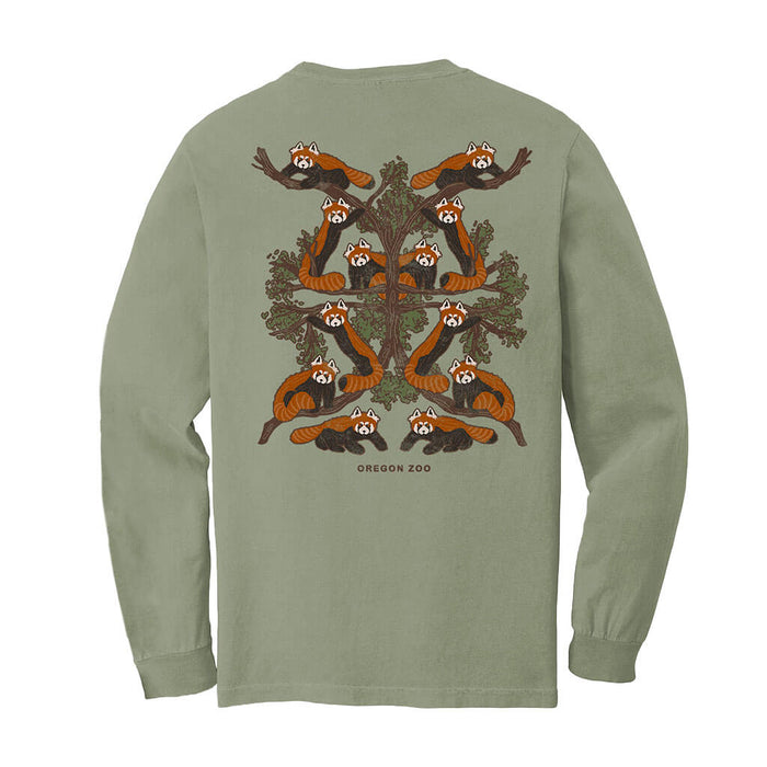 Oregon Zoo Red Panda Long Sleeve T-Shirt