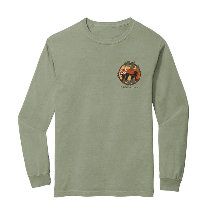 Oregon Zoo Red Panda Long Sleeve T-Shirt