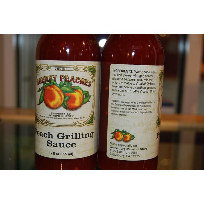 Sherfy Peach Grilling Sauce