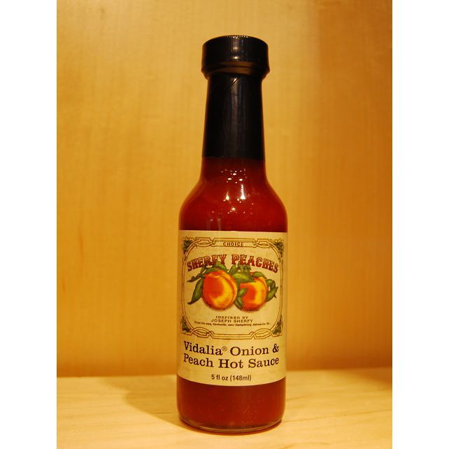 Sherfy Onion and Peach Hot Sauce
