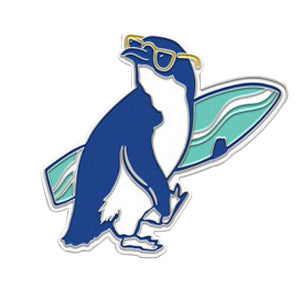 Birch Aquarium Little Blue Penguin Souvenir Pin Set
