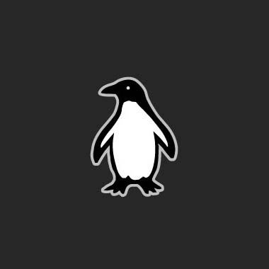 Embroidered Pom Pom Penguin Beanie